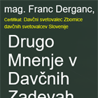 Taxin d.o.o. (mag. Franc Derganc) - Drugo mnenje v davčnih zadevah - KRATKA EKSPERIZA