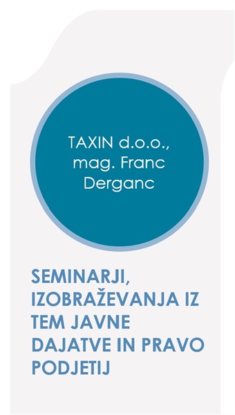 Izobraževanja iz davčnega, korporacijskega in povezanega prava ZA podjetja