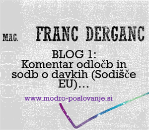 Komentar TAXIN sodbe Sodišča EU: načelo nevtralnosti in načelo učinkovitosti  - CASE C‑453/22 z dne 7.9.2023