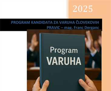 Program kandidata za Varuha za človekove pravice - mag. Franc Derganc V 3.4