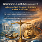 Normirani s.p. kot fiskalni instrument: med poenostavitvijo uprave in erozijo davčne pravičnosti