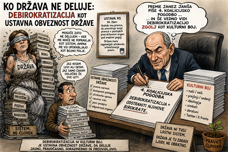 Ko država ne deluje: debirokratizacija kot ustavna obveznost države