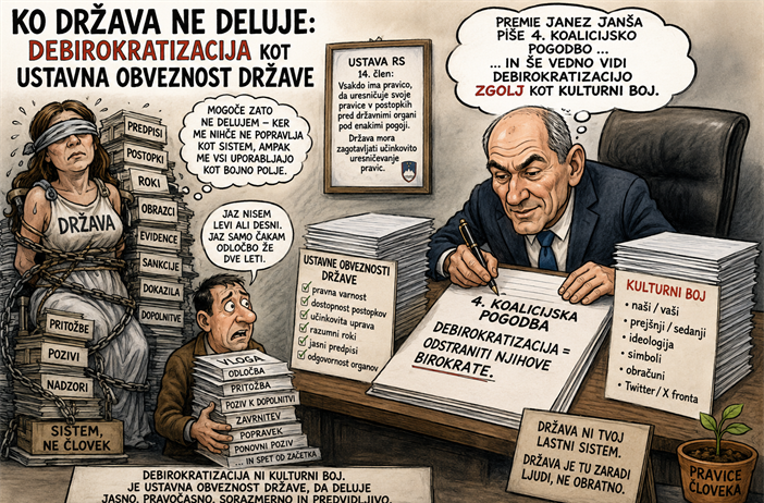 Ko država ne deluje: debirokratizacija kot ustavna obveznost države