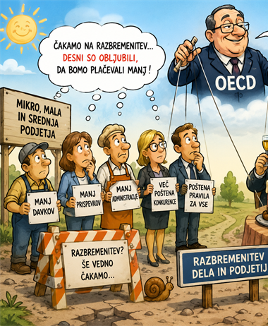Slovenija med Brusljem, Natom in davčno politiko: država ne more hkrati...