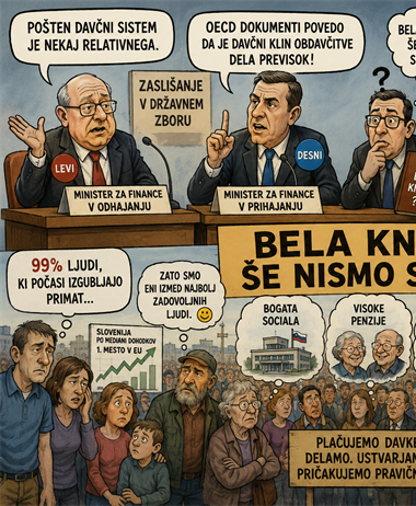 Bela knjiga javno-dajatvenega sistema: najprej resnica o državi, šele...