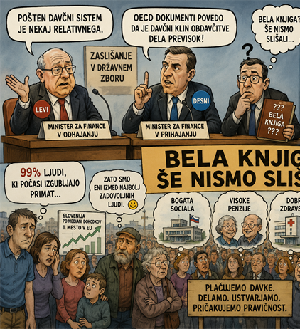 Bela knjiga javno-dajatvenega sistema: najprej resnica o državi, šele...