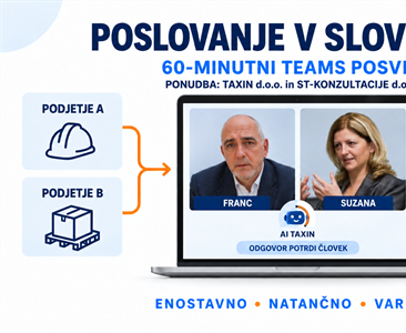 Poslovna enota tujega podjetja (iz R Hrvaške in ZR Nemčije) po ZDDV-1 in ZDDPO-2 – v SLOVENIJI