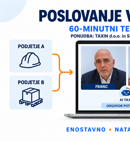 Poslovna enota tujega podjetja (iz R Hrvaške in ZR Nemčije) po ZDDV-1...