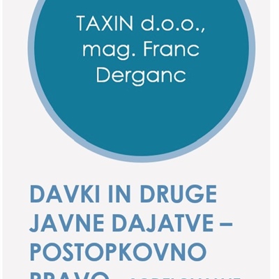 Davčno svetovanje - davčno procesno pravo (pomoč stranki v davčni inšpekciji....)