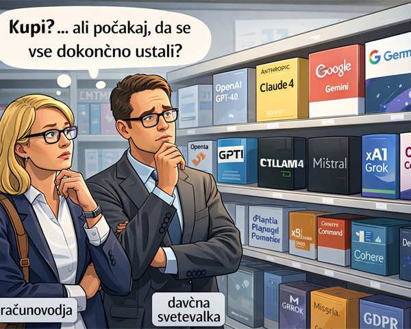 LLM (AI) ni čarobna palica. Je pa lahko zelo uporaben pomočnik.