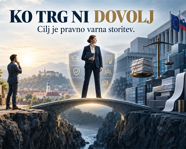KO TRG NI DOVOLJ - Ustavnopravni razlogi za pravno varnost računovodskih in davčnosvetovalnih storitev v Sloveniji